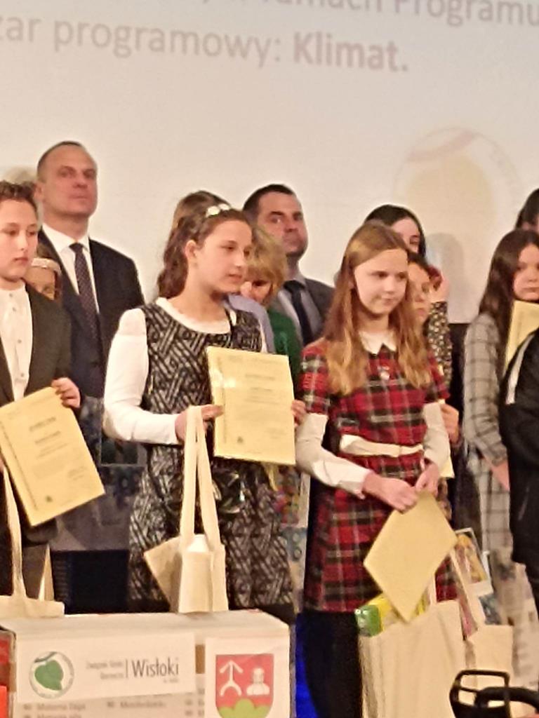 Wręczenie nagród w konkursie plastycznym „Ratujmy klimat” 